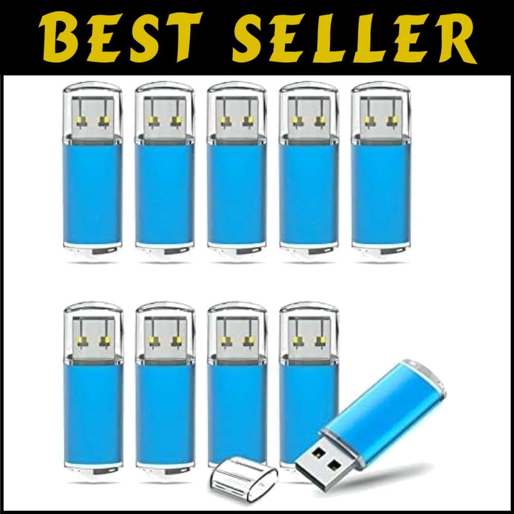 Premium 50-Pack 4GB USB Drives - Fast Transfer & Protective Cap Included