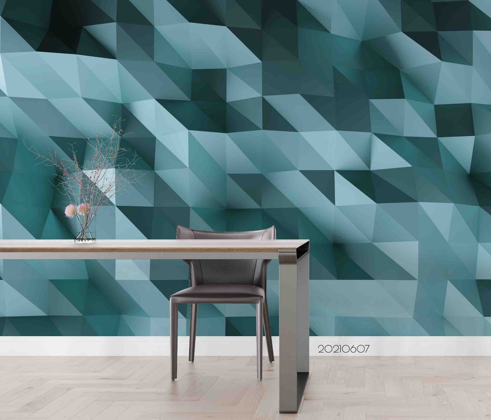 3D Abstract Geometric Graphic Wall Murals Wallpaper Murals Wall Sticker