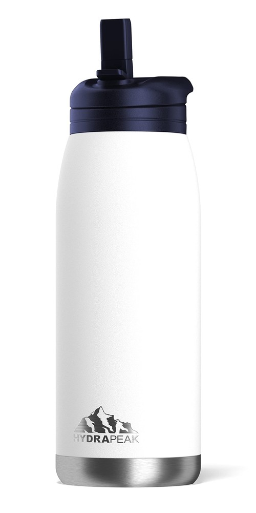 Flow 32oz Insulated Water Bottle with Straw Lid, Waterbottle, Metal Water Bot...
