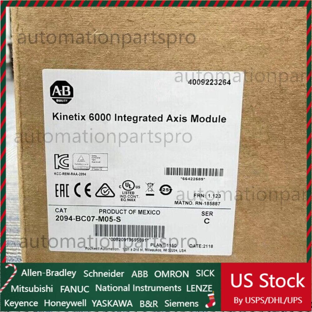 Allen Bradley   Kinetix 6000 Integrated Axis Module 2094-BC07-M05-S US Free Tax