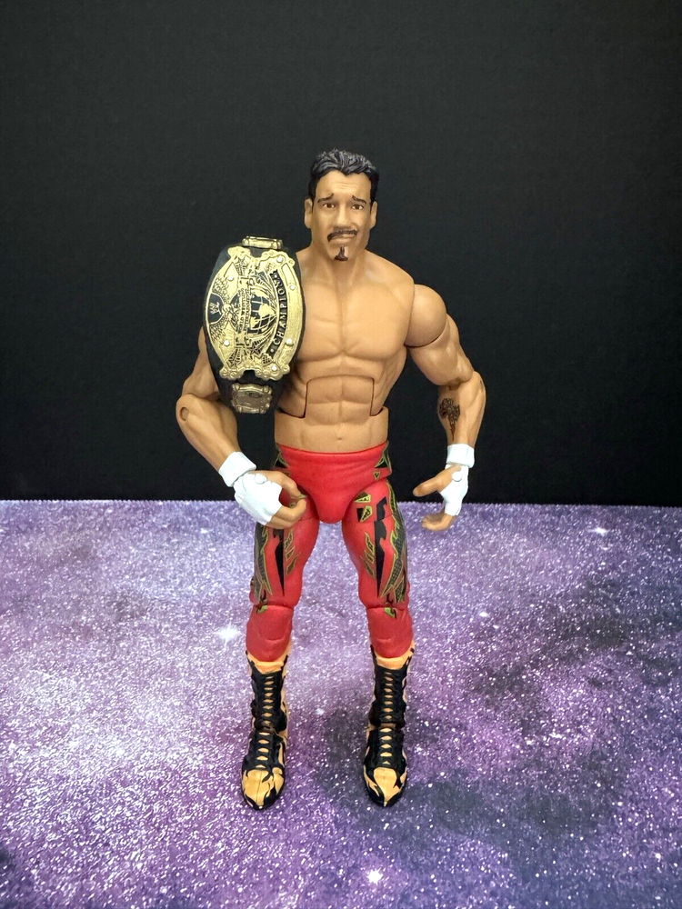 WWE Mattel Eddie Guerrero Legends series 6 elite with belt champion loose