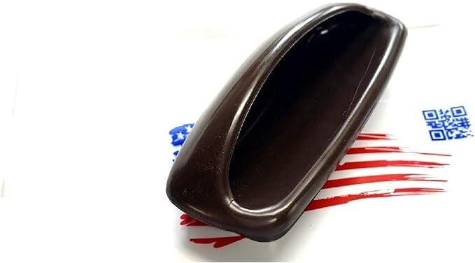 HandyCT One Plastic recessed Drawer Pull for cabinets, Brown 1710