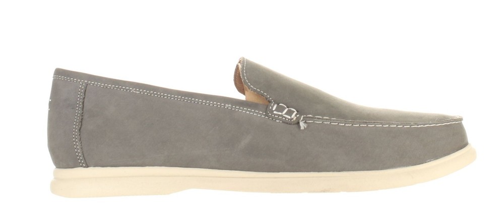 Johnnie-O Mens Malibu Gray Loafers Size 11.5 (7672010)
