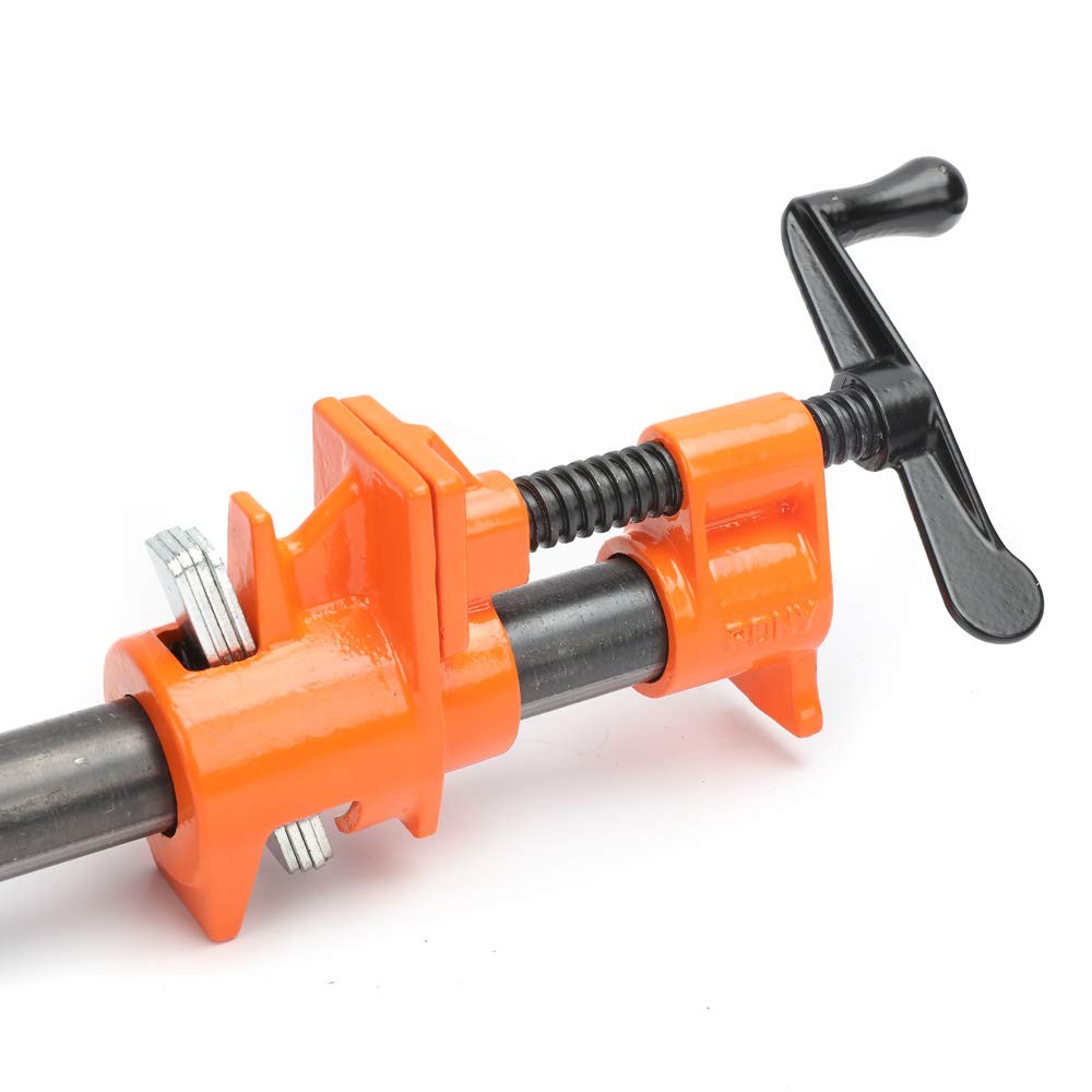 Pony 50 Clamp Fixture for 3/4 Inch Black Pipe Heavy Duty Workbench Mount