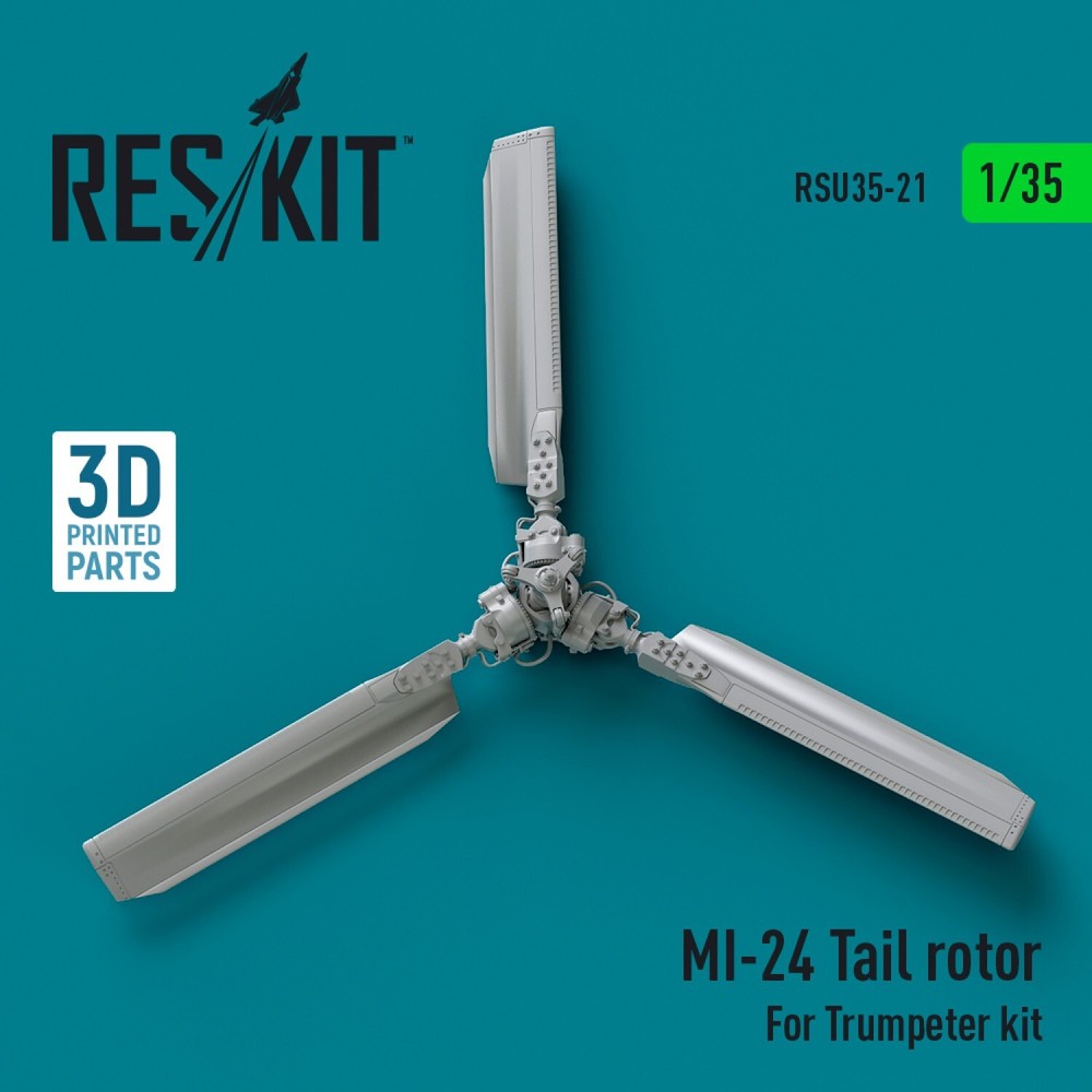 Mil Mi-24 Hind Tail Rotor Upgrade Kit 1:35 Scale by ResKit RSU35-0021