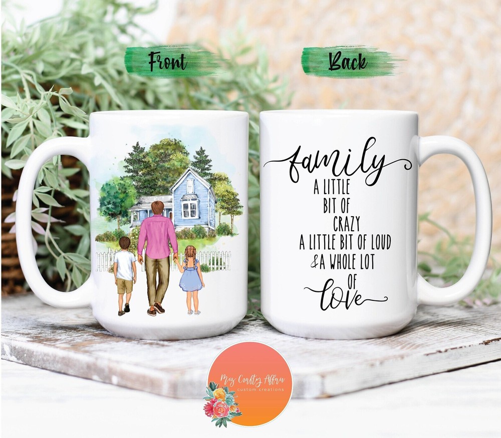 Personalized Dad Mug Personalized Gifts For Dad Custom Family Mug Custom
