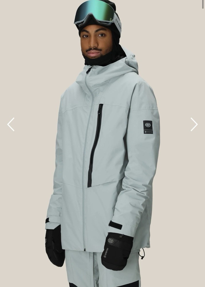 Men’s Large 686 Gore-Tex GT Thermagraph Jacket - Dusty Marine