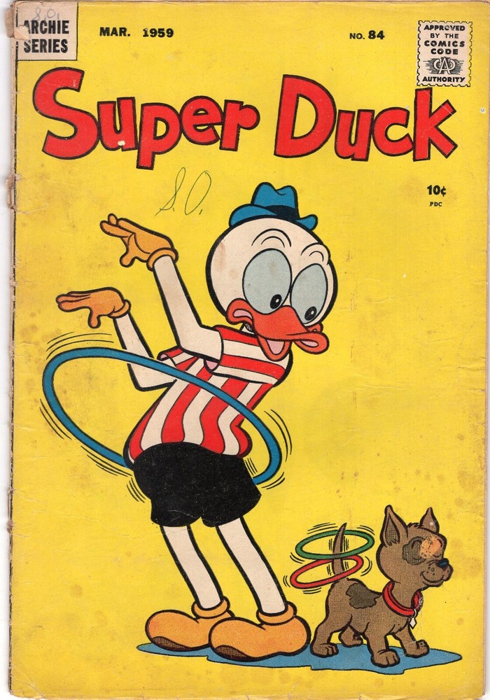 Super Duck #84 (Mar 1959) Archie Series