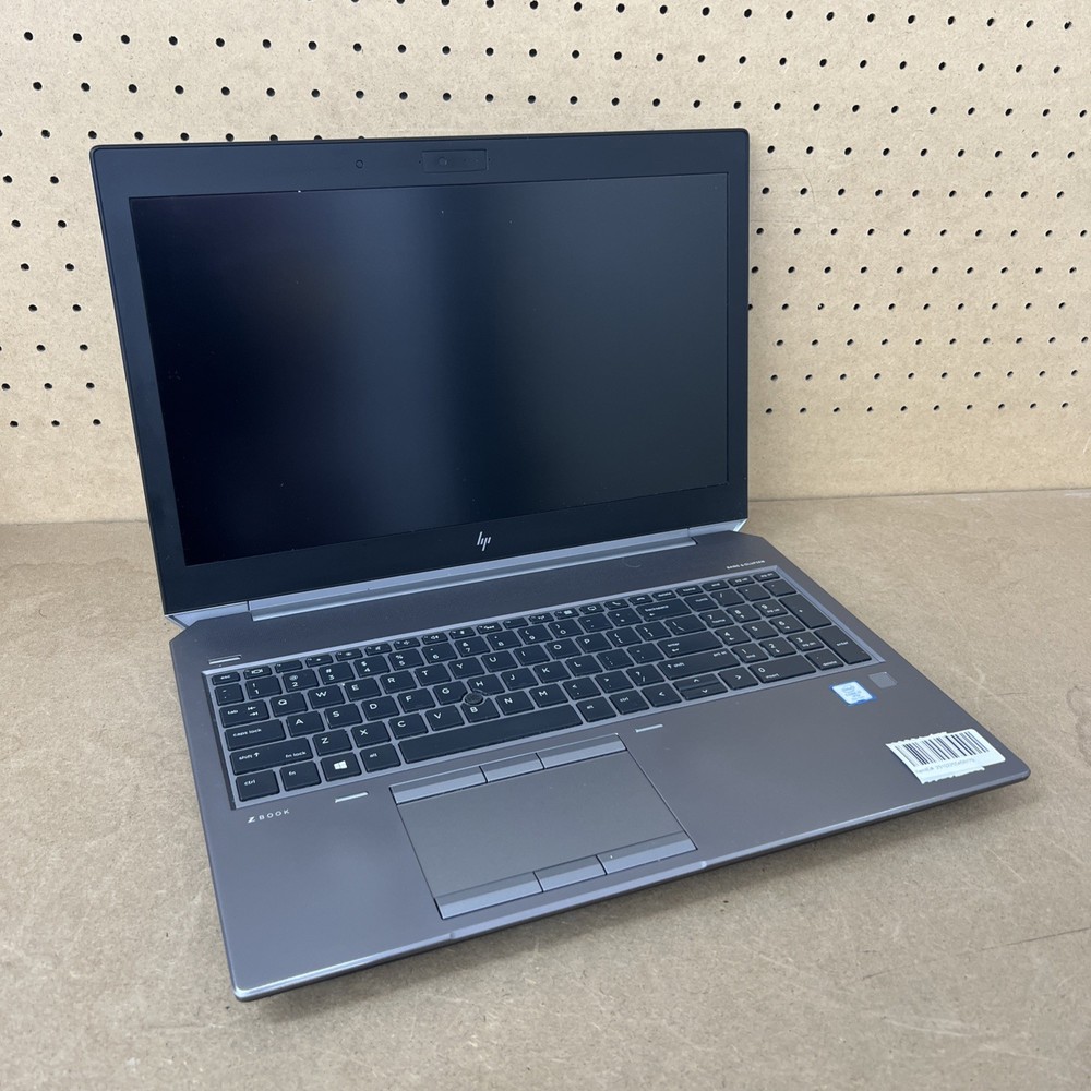 HP ZBook 15 G5 i7-8850H 16GB RAM NO SSD *READ DESC GRADE B*