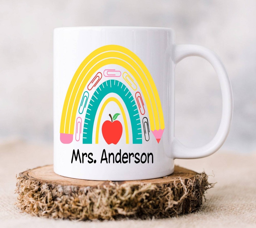 Personalized Teachers Coffee Mugteachers Gift Teachers Appreciation Teacher Cup