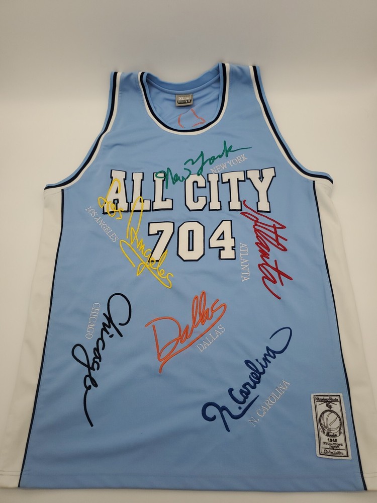 Victorious Classics 1945 All City 704 XL Blue Men Basketball Jersey #18366
