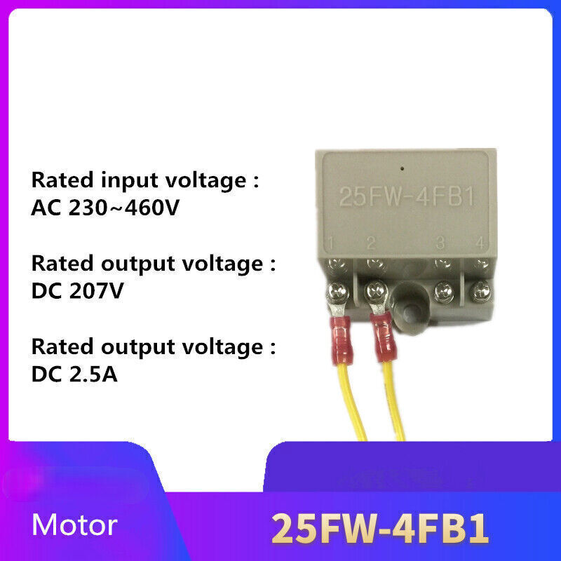 25FW-4FB1 Electric Ship Brake Half Wave Rectifier For Sumitomo