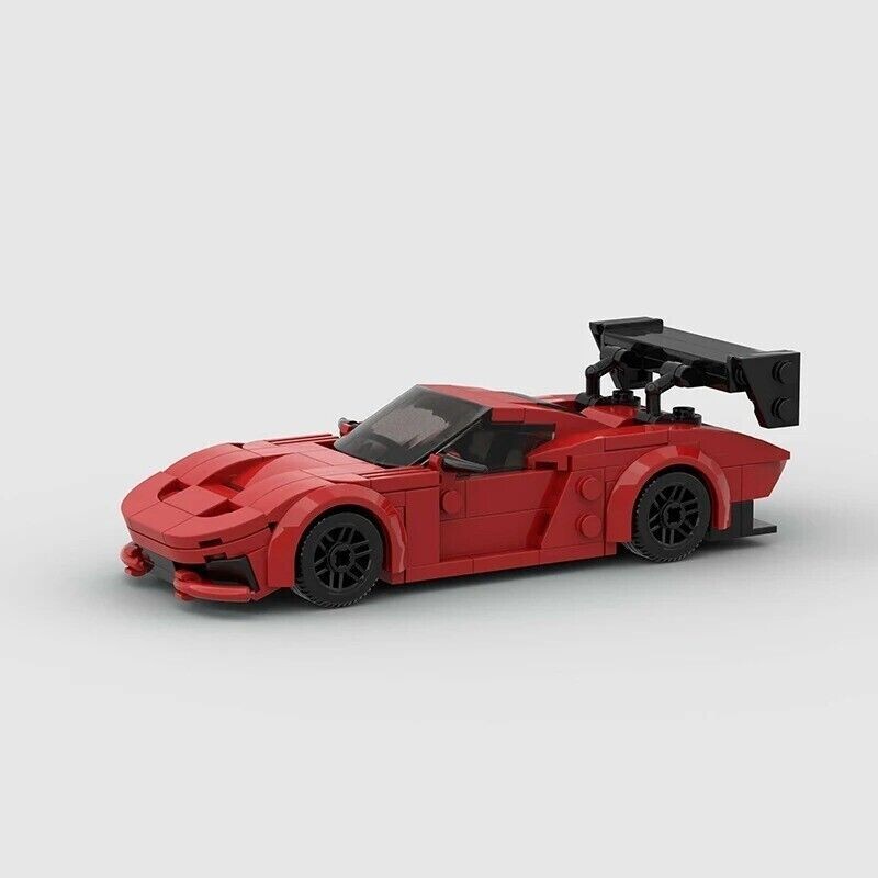 LEGO Porsche 935 MOC Red Speed Champions Race Car Gift Fast Shipping