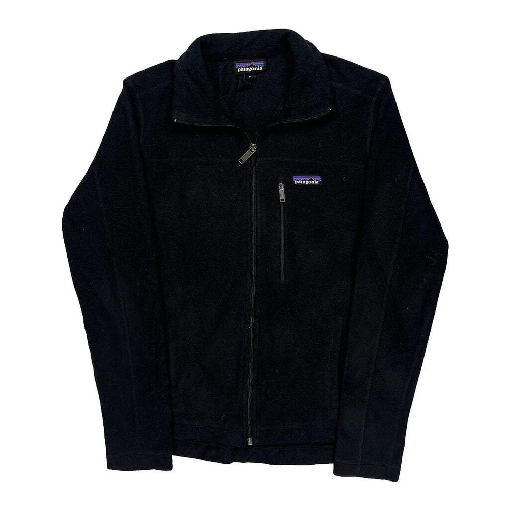 Patagonia Fleece Jacket - XS Black Polyester