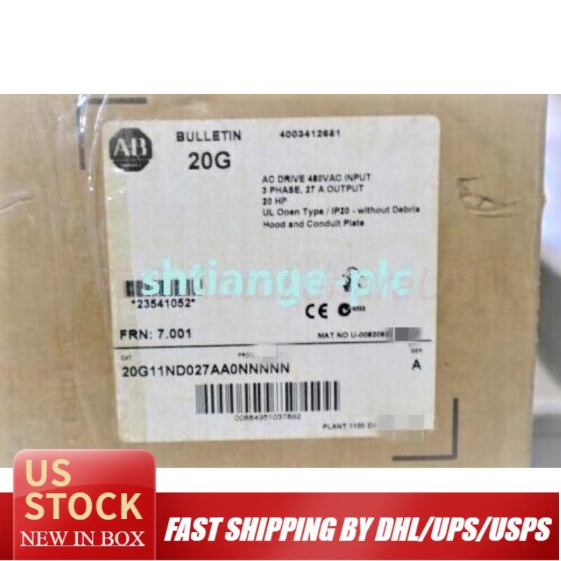 NEW 20G11ND027AA0NNNNN PowerFlex Air Cooled 755 AC Drive US Free Tax