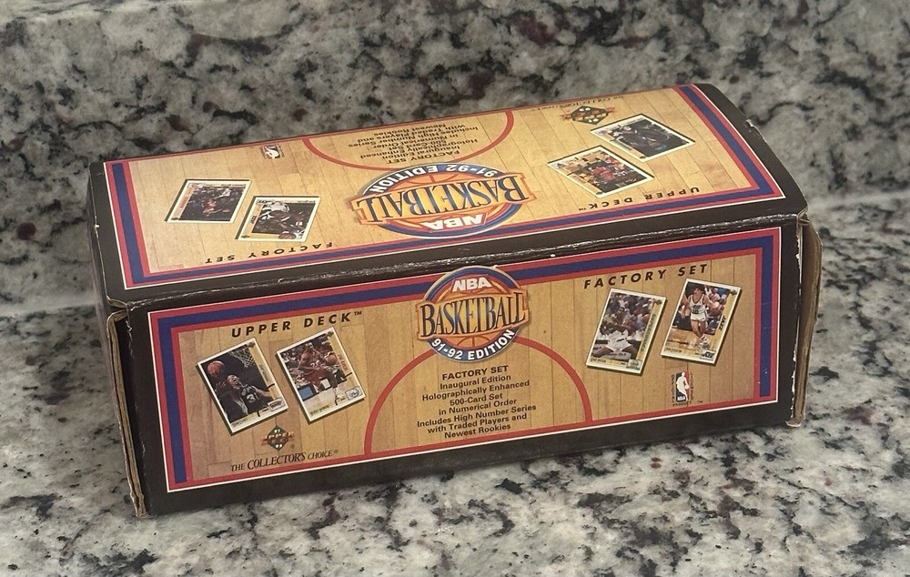 1991-1992 Upper Deck Factory Set. All 500 Cards. Mint.