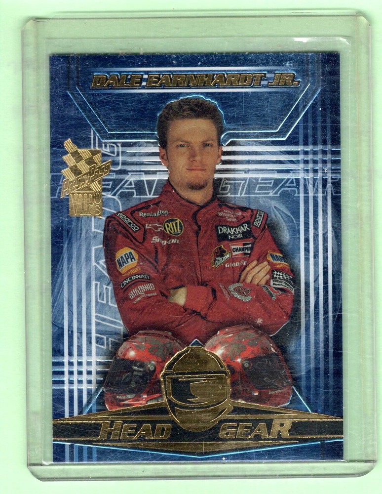 2003 press pass Vip Head Gear   Dale Earnhardt Jr.