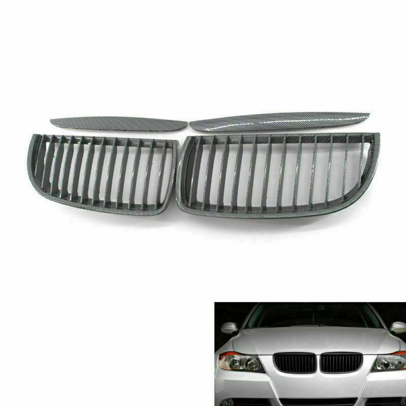 Racing Center Wide Kidney Grille Carbon Fiber for BMW E90 E91 05-08 51712151895