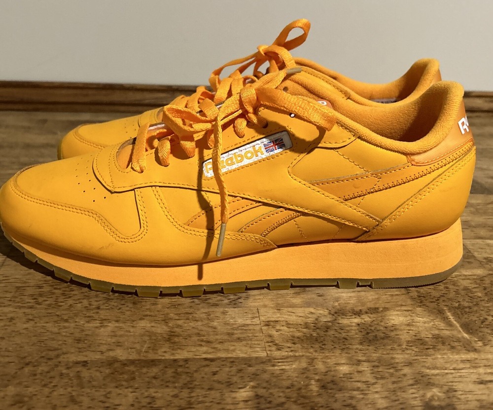 Reebok Popsicle x Classic Leather Semi Fire Spark Sz 12 US