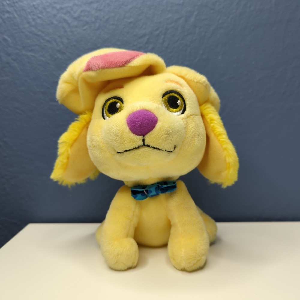 Fisher Price Sunny Day Show Dog Doodle Yellow Plush Stuffed Animal 7