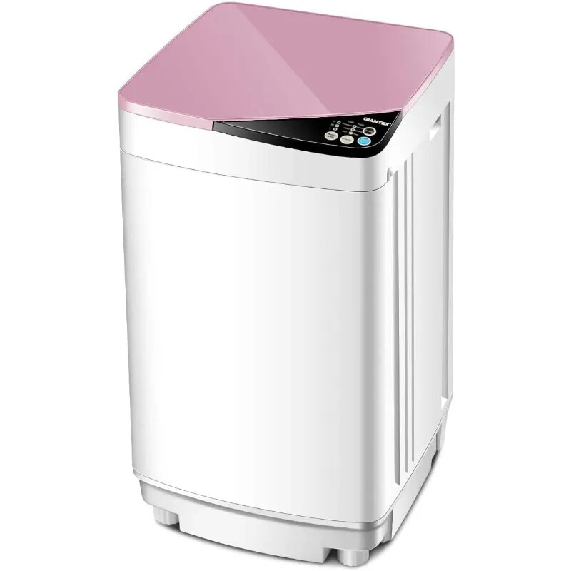 Full-Automatic Portable Washing Machine with Built-In Barrel Light-image