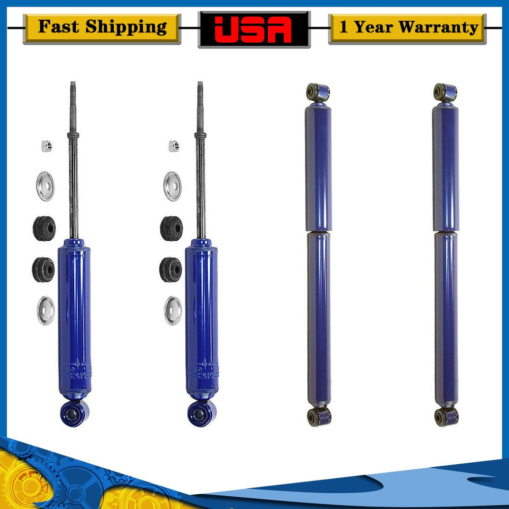 Front & Rear Shock Absorber 4PCS Set Monroe For Dodge Durango Dakota 4WD 4X4