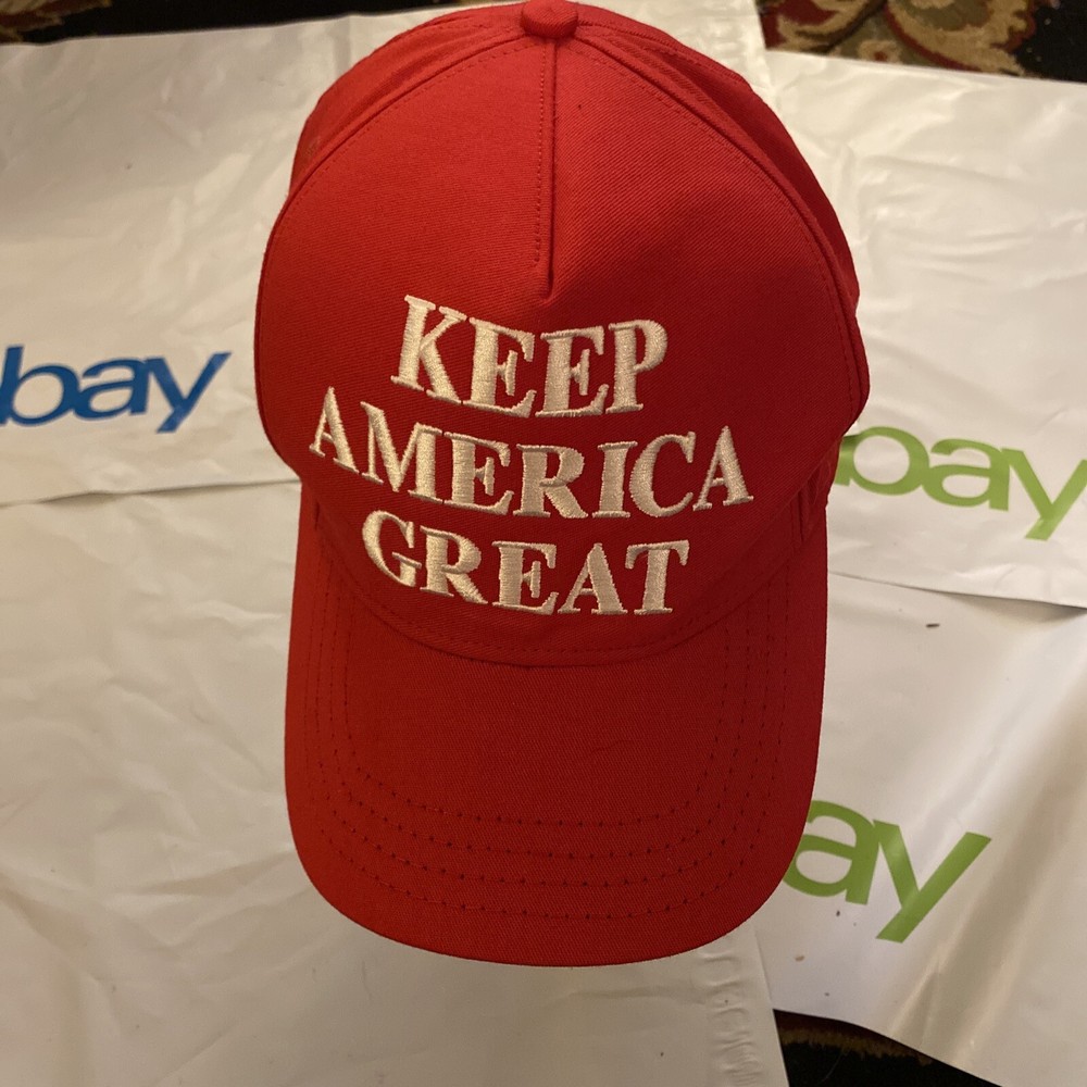 Official Trump 2020 Hat Keep America Great MAGA Cali Fame Headwear Red Authentic
