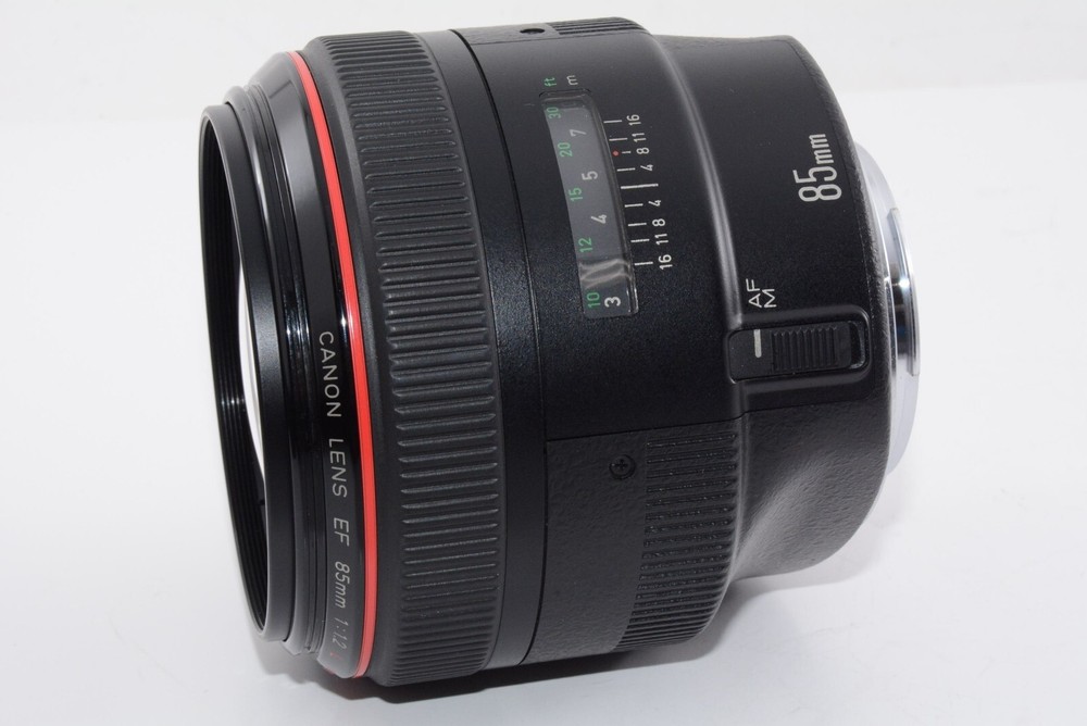 Canon EF 85mm f/1.2L USM Premium Portrait Lens Excellent+5 Condition Japan Import j6721