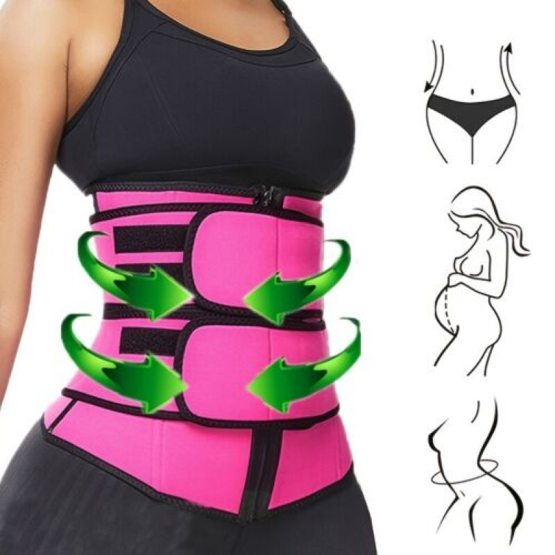 Adjustable Women Waist Trainer Corset Belt for Tummy Control & Sweat Loss