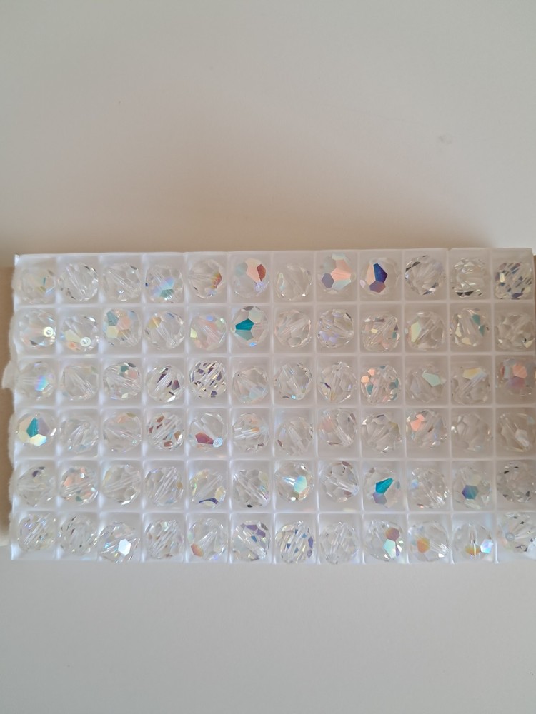 Swarovski 10mm Crystal AB Beads - Retired Cut #5300 - Factory Box of 144