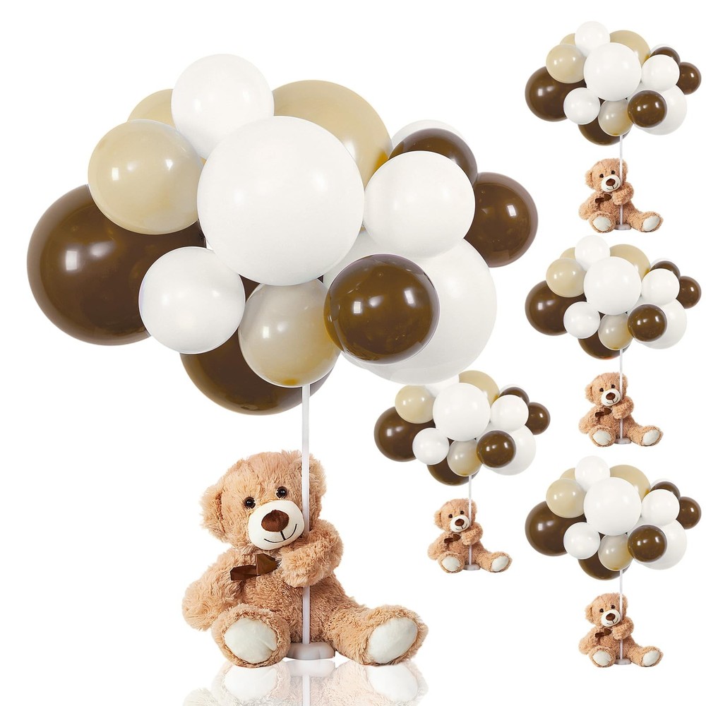 185 Pcs Bear Baby Shower Party Decorations Table Centerpieces 5 Pcs 13. 5'' G...