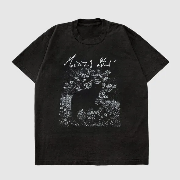 Mazzy Star Cat T-Shirt, 90s Alternative Rock, Hope Sandoval Tee