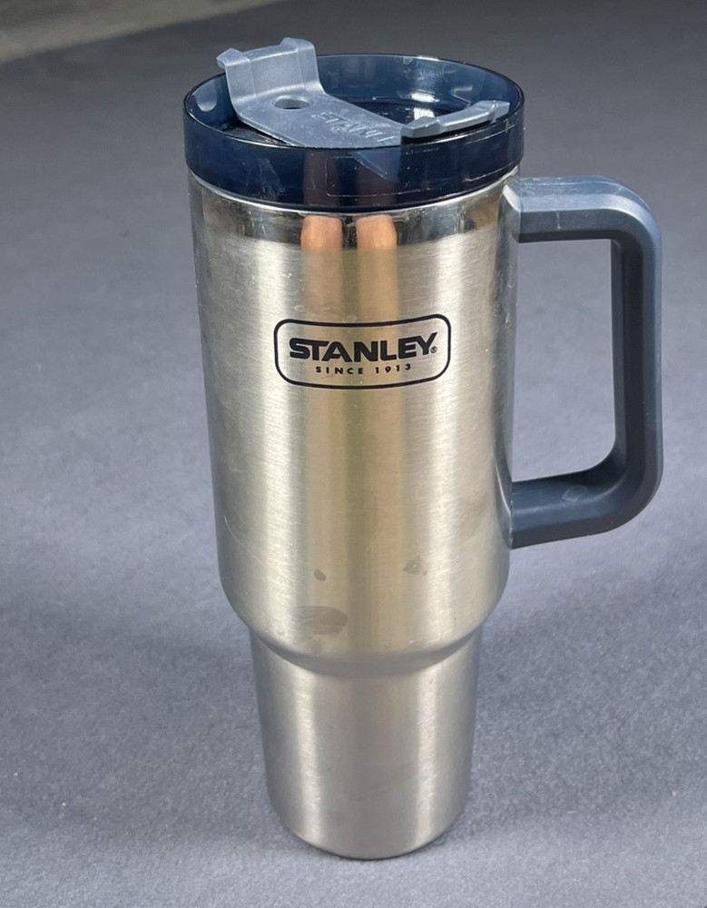 Stanley Cup Stainless Steel 40oz With Lid No Straw *READ*