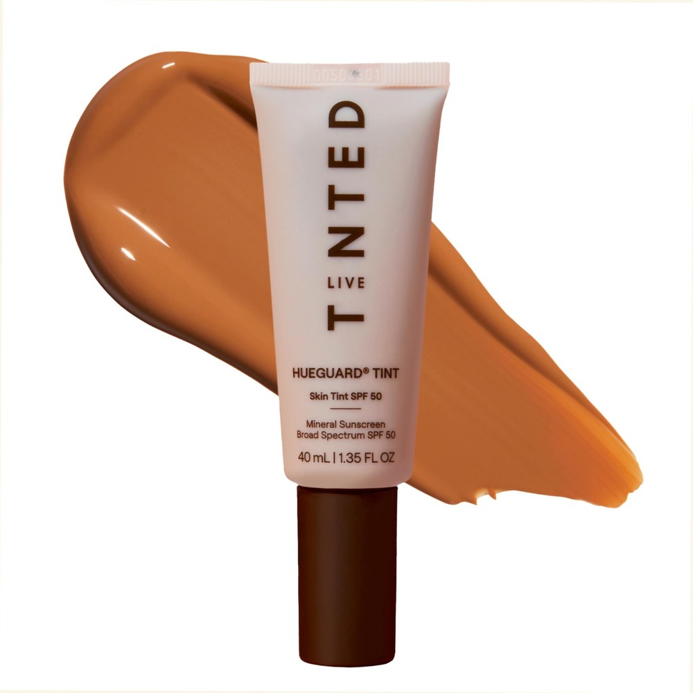 Hueguard SPF 50 Tinted Mineral Sunscreen Light-Medium Buildable Coverage