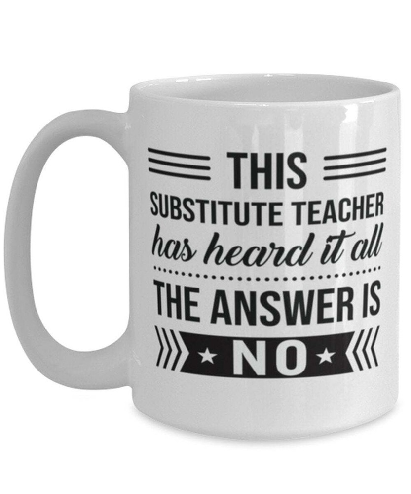 Substitute Teacher Appreciation Gift Thank You Gift For Substitute Teachers
