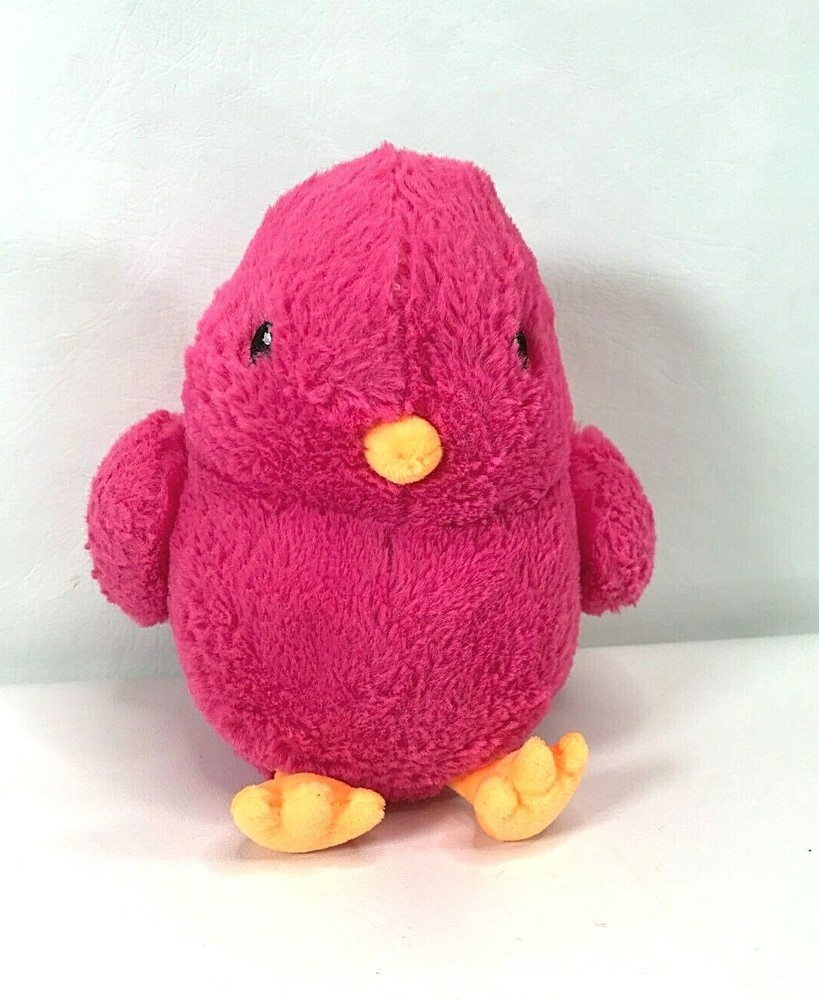 Spark Create Imagine Pink Baby Chick Plush Stuffed Animal Rattle Crinkle Toy 9