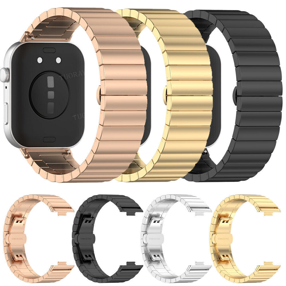 Stainless Steel Metal Straps Band For Huawei Watch Fit 3 Replacement Wristband