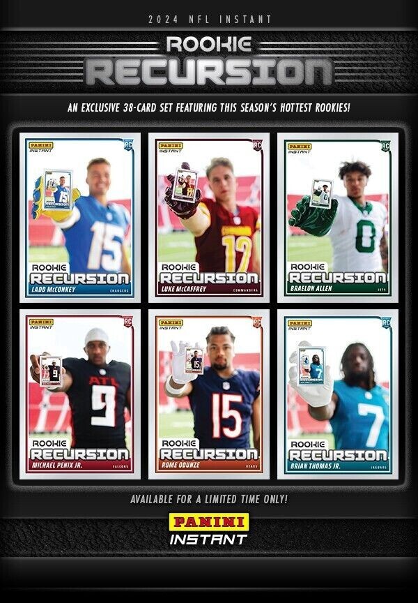 Presale - 2024 Panini Instant Football - NFL ROOKIE RECURSION SP - Pick A Card-image