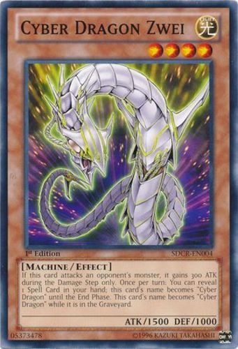 Cyber Dragon Zwei - SDCR-EN004 - Common - 1st Edition x1 - Near Mint