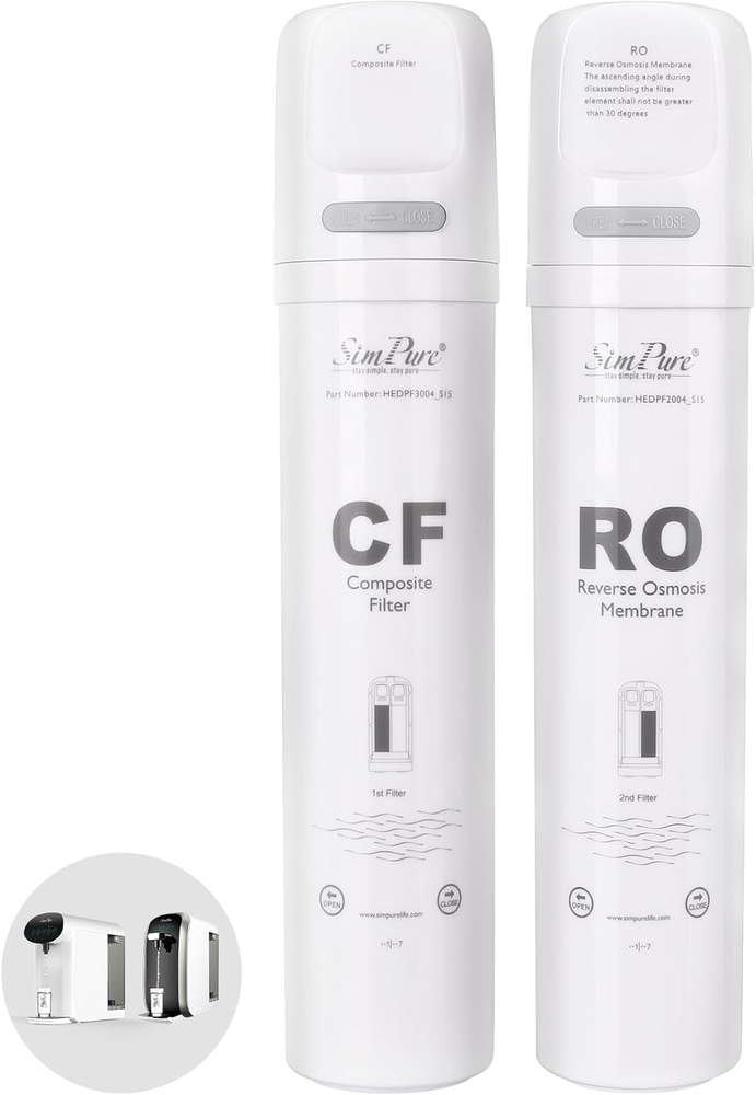 Y7/Y7P Series 6-Month Filter Cartridge Pack Set for  Y7, Y7P-W, Y7P-BW (1*CF Fil