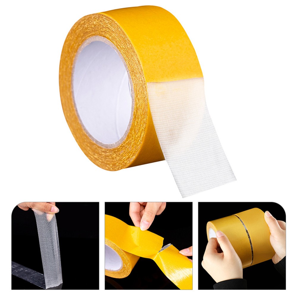 Double-Sided Cloth Tape Roll for Rugs Carpets and Area Mats