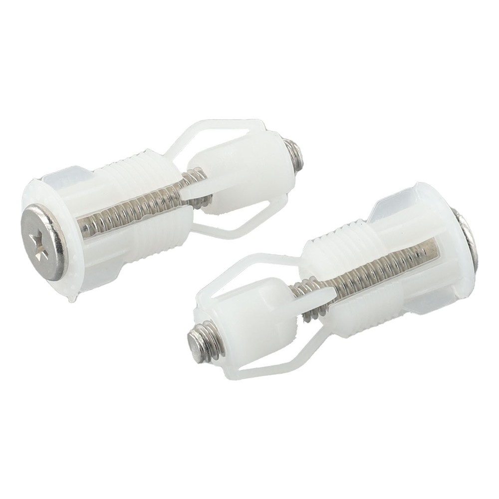 Strong Toilet Seat Mounting Hardware with Top Fix Screws and Cover Nut