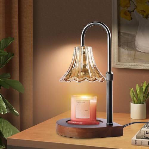 Candle Warmer Lamp with Timer for Electric Jar Candles  