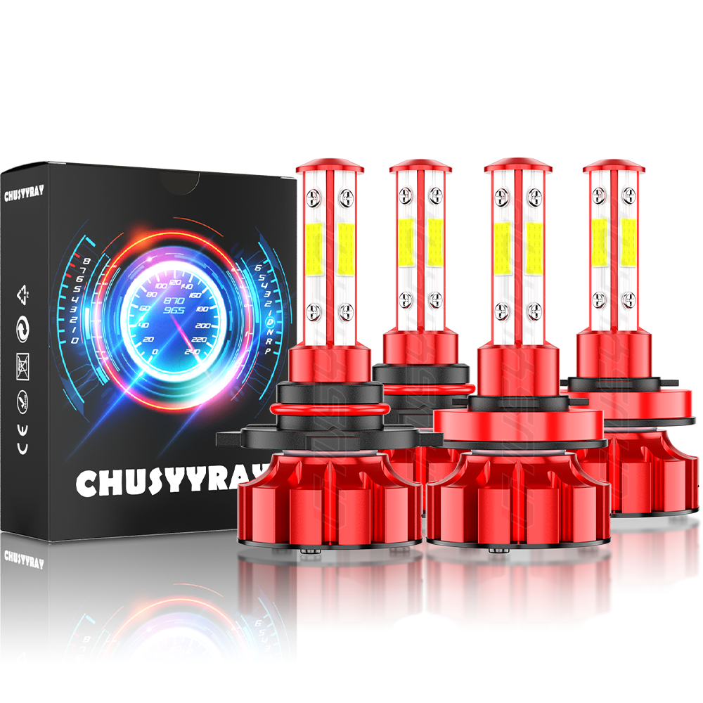 6000K White LED Headlight Kit Hi/Low Beam for 2007-2018 Toyota Camry