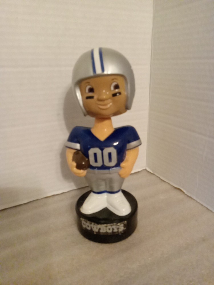Vintage Cowboys Plastic Bobblehead. Approximately 8 Inches Tall.