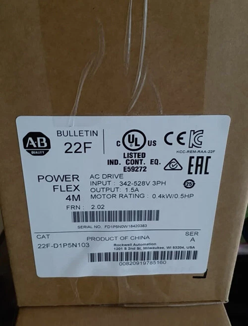 22F-D1P5N103 New Factory Sealed AB 1 YEAR WARRANTY FAST DELIVERY 1PCS VERY GOOD-image