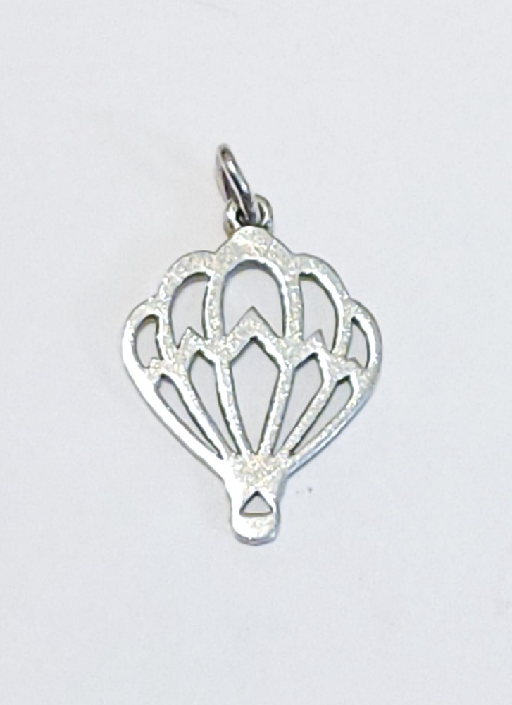 James Avery Retired Rare Sterling Silver Hot Air Balloon Charm Uncut Loop