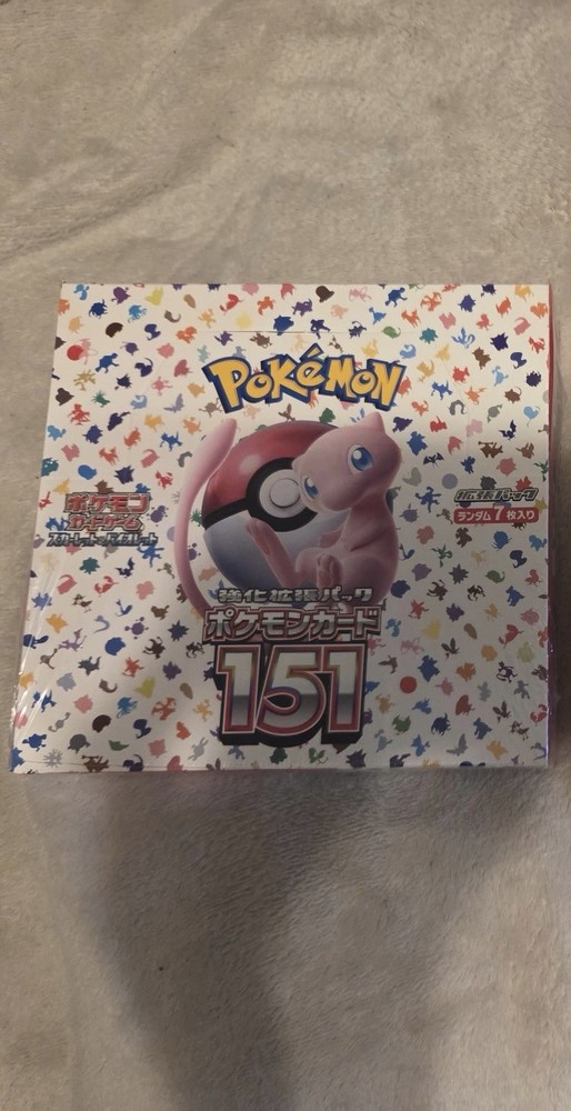 Pokémon Japanese sv2a Pokémon Card 151 Booster Box Sealed (Pre-Order)