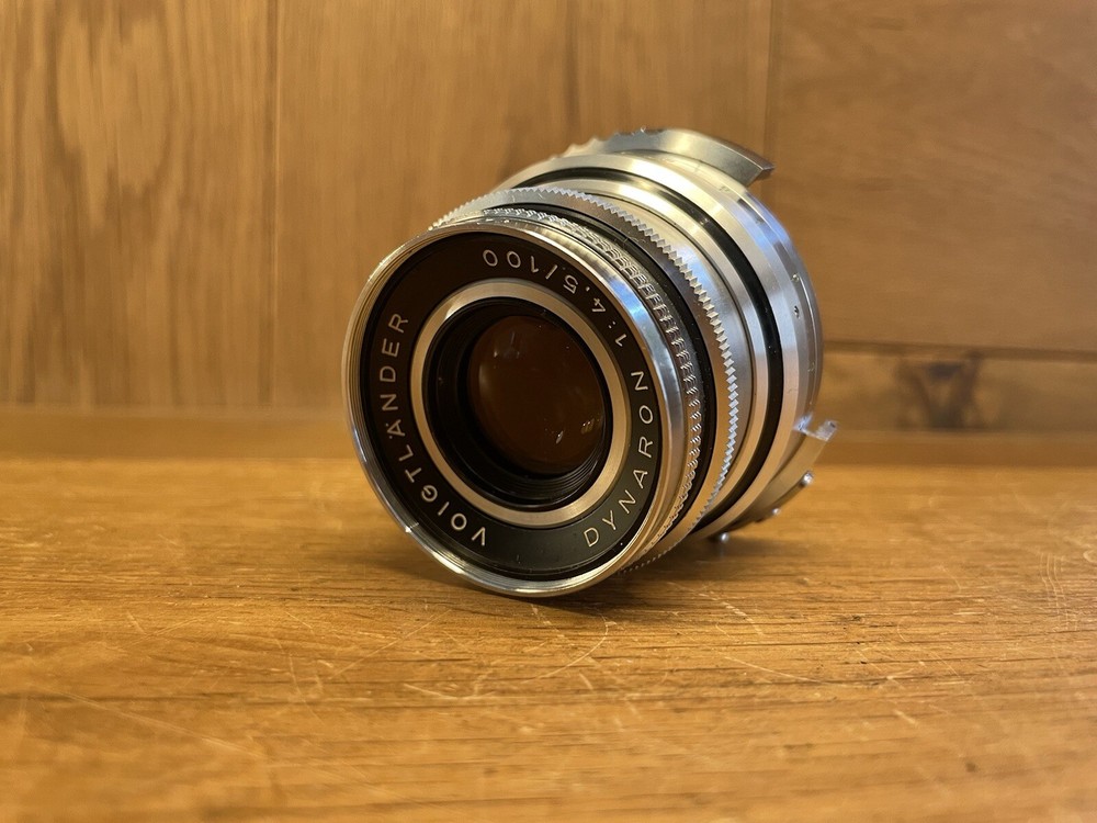 *Mint* Voigtlander DYNARON 100mm F/4.5 Lens for Prominent Mount From Japan