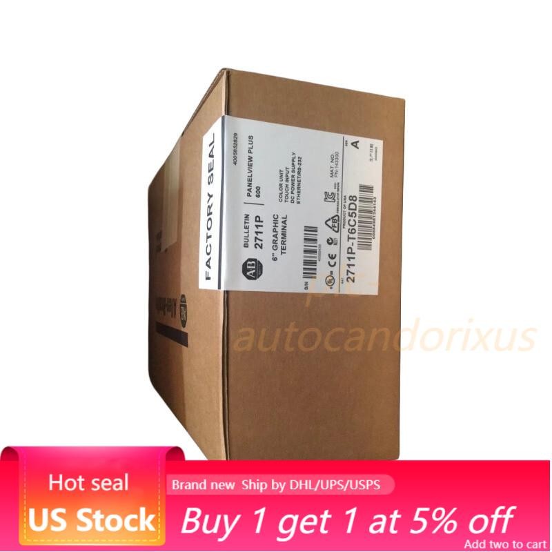 New Allen-Bradley 2711P-T6C5D8 Touch Screen 2711PT6C5D8